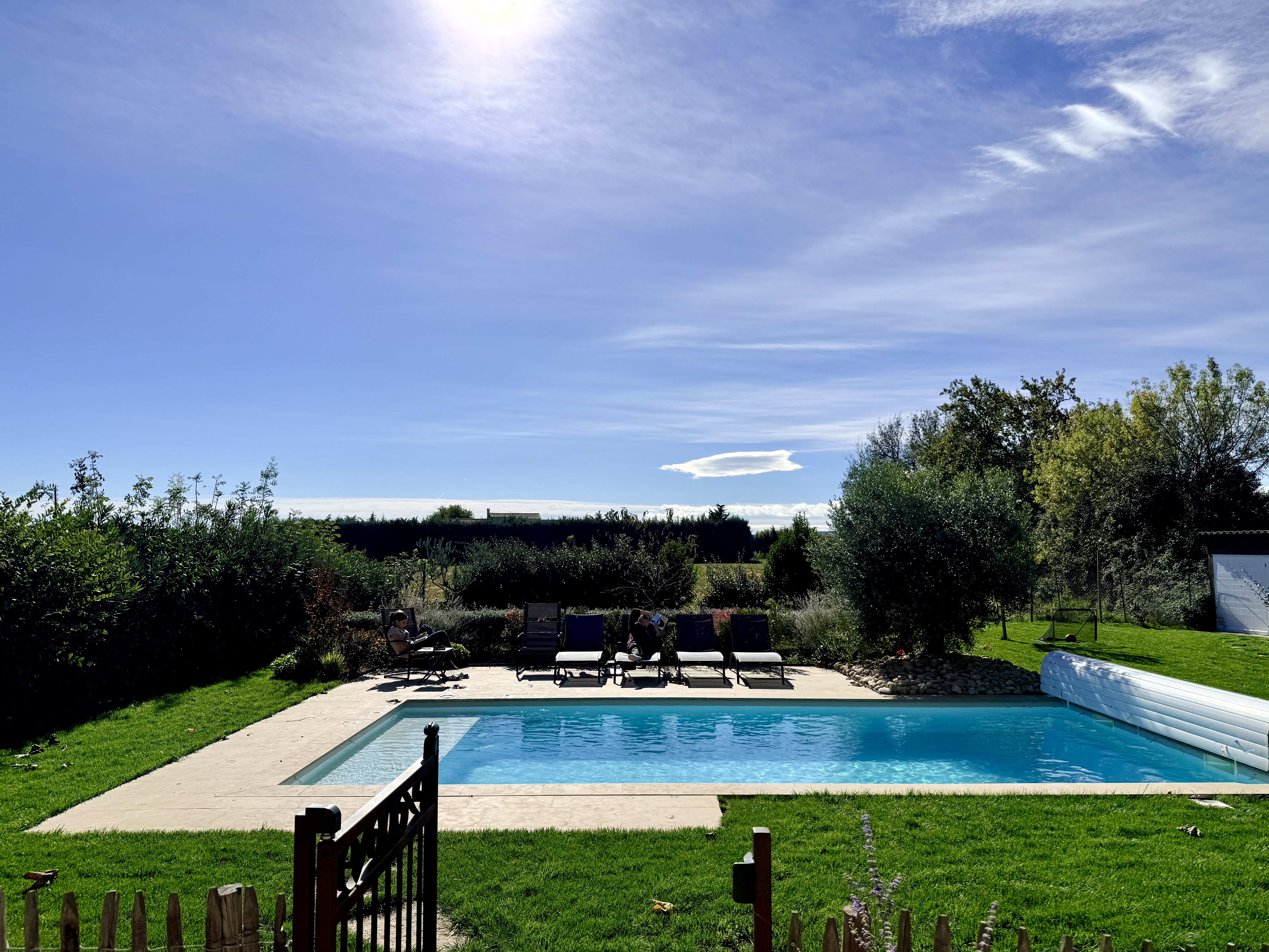 La piscine du Mas des Mians